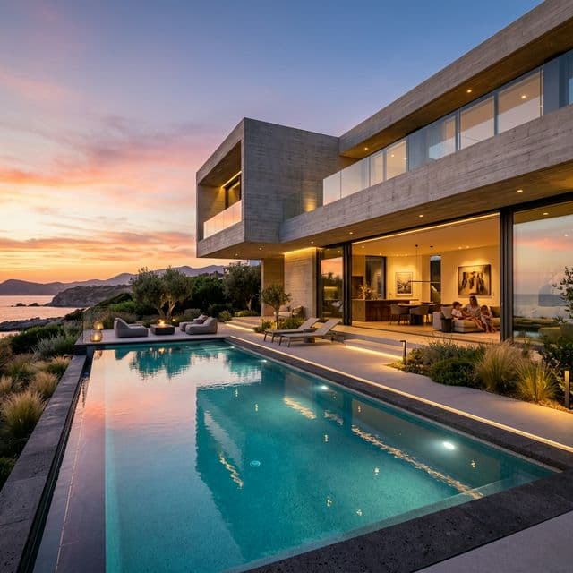 Moderne Familienvilla